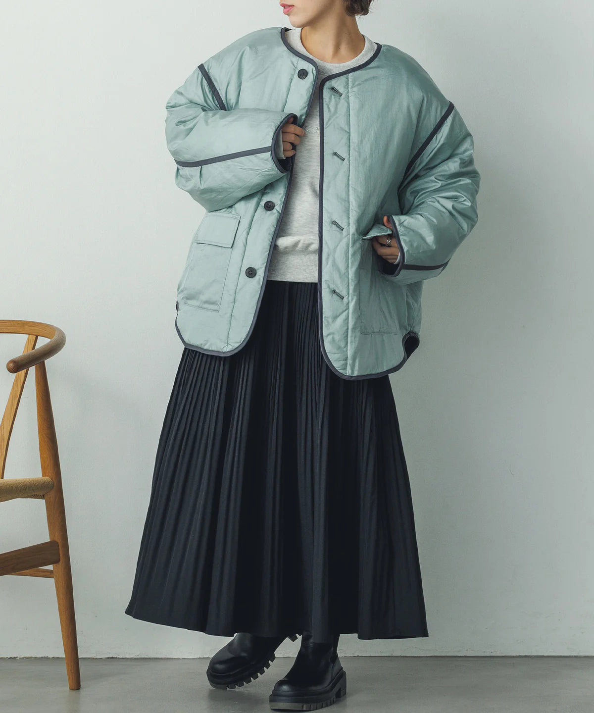 Quilted Reversible Jacket