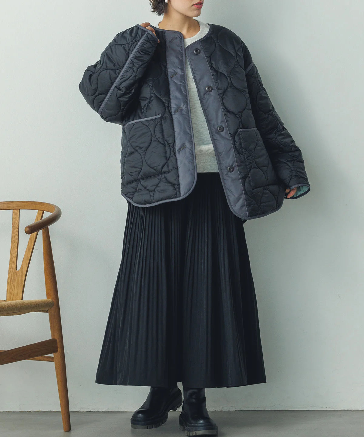 Quilted Reversible Jacket