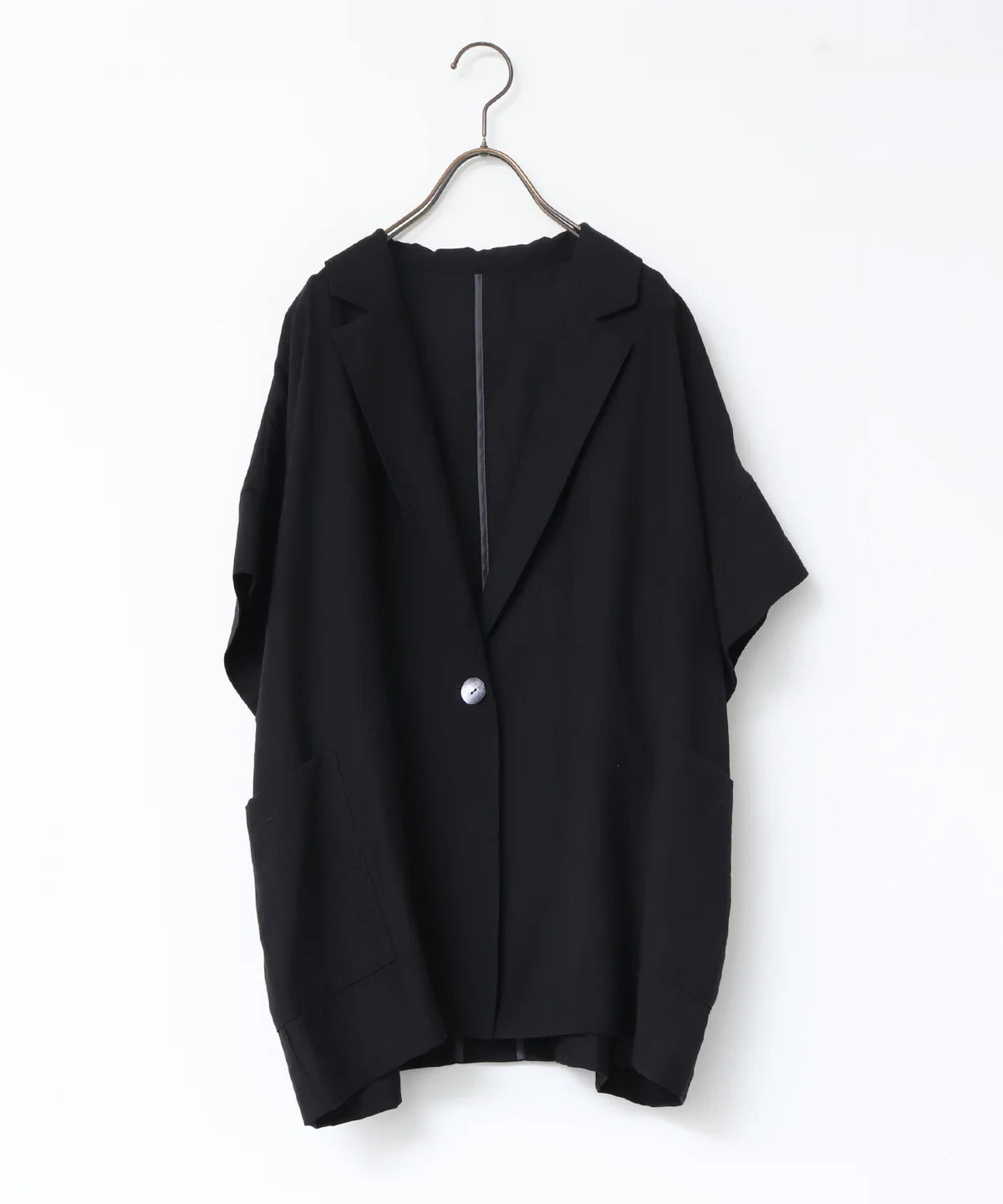 Washer Satin Shirt Jacket
